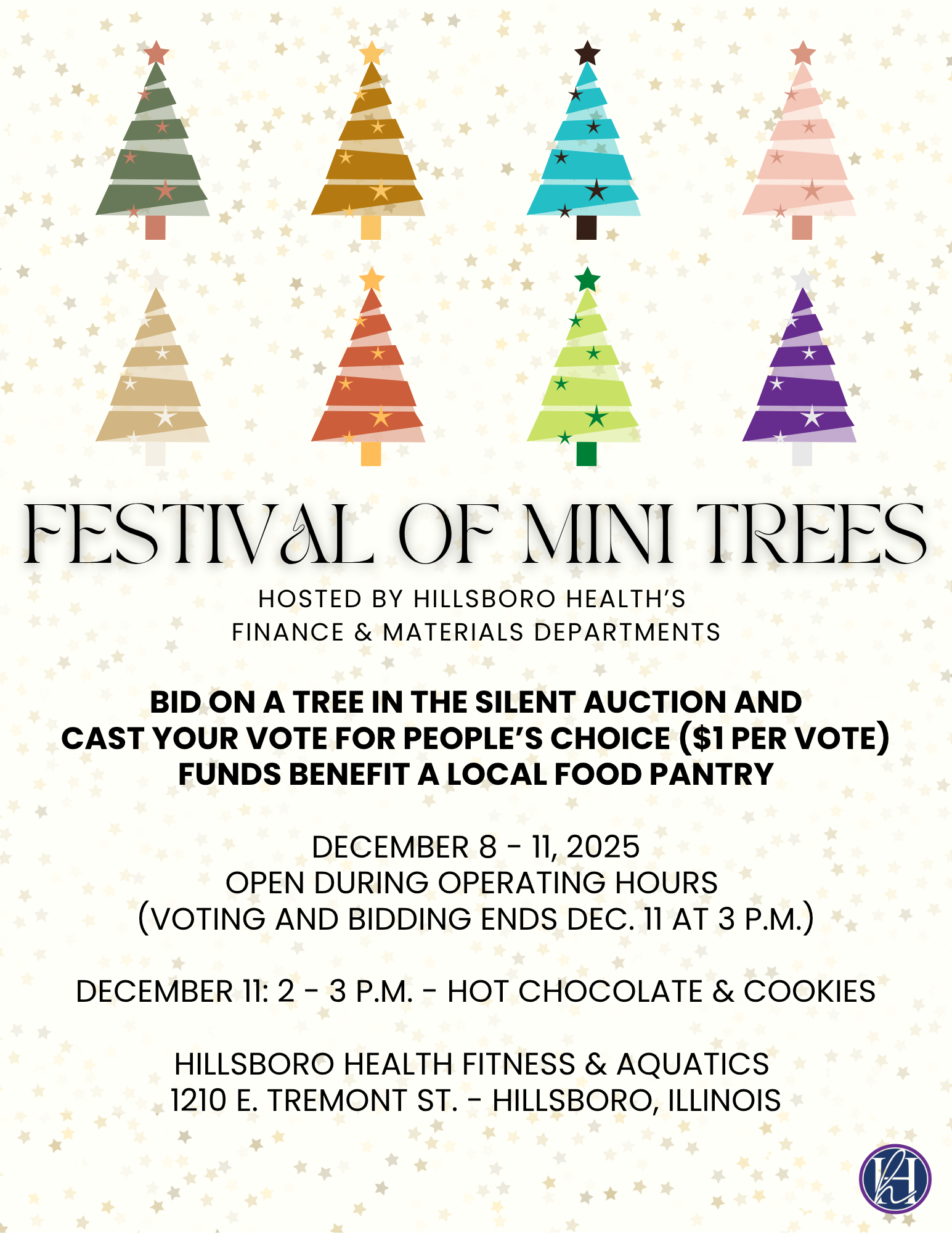 Mini Festival of Trees Flyer