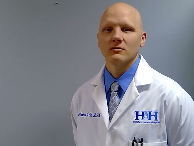 Doctor Ott at Hillsboro Health